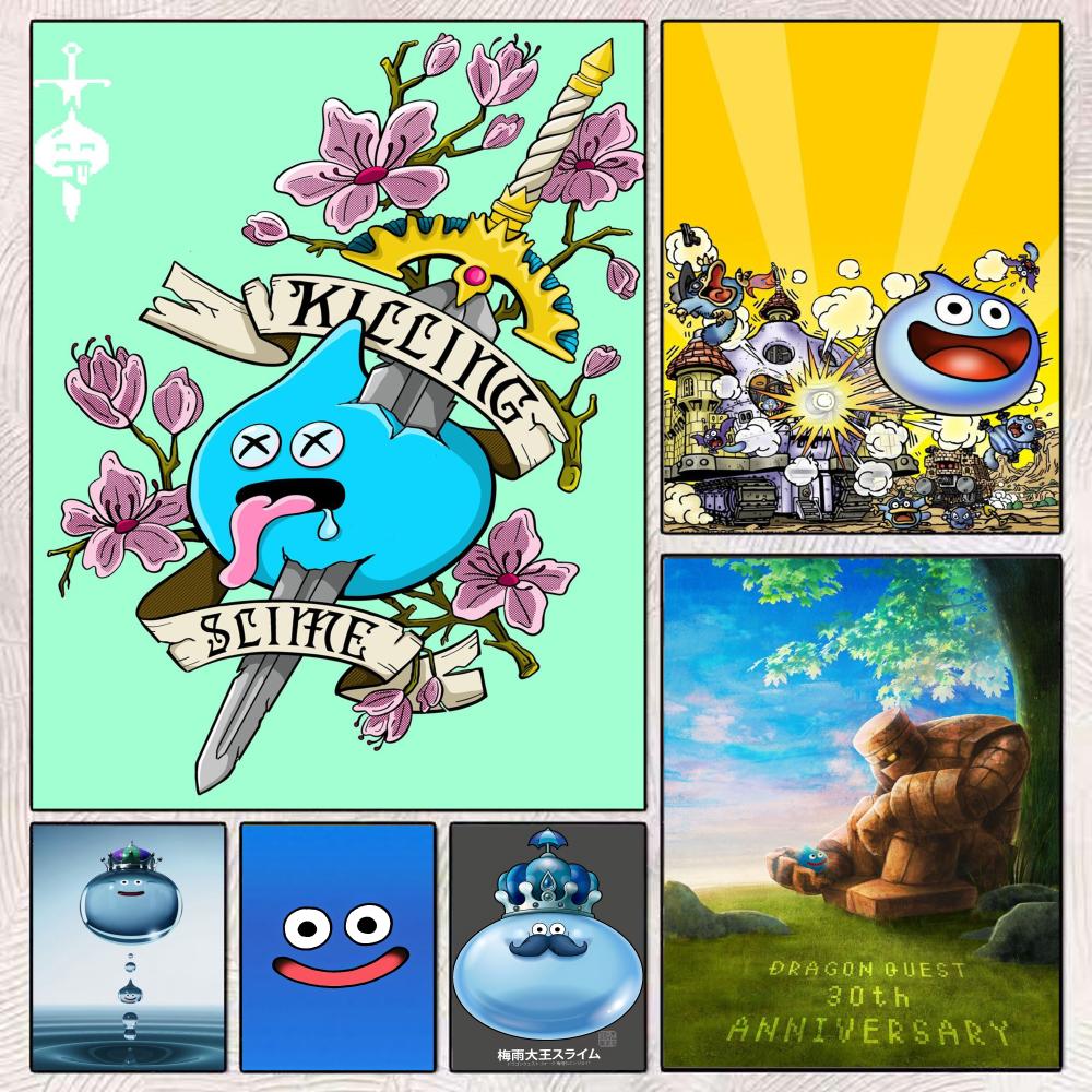 Плакат D-Dragon Quest Slime, и – обзор и цена Office Quest