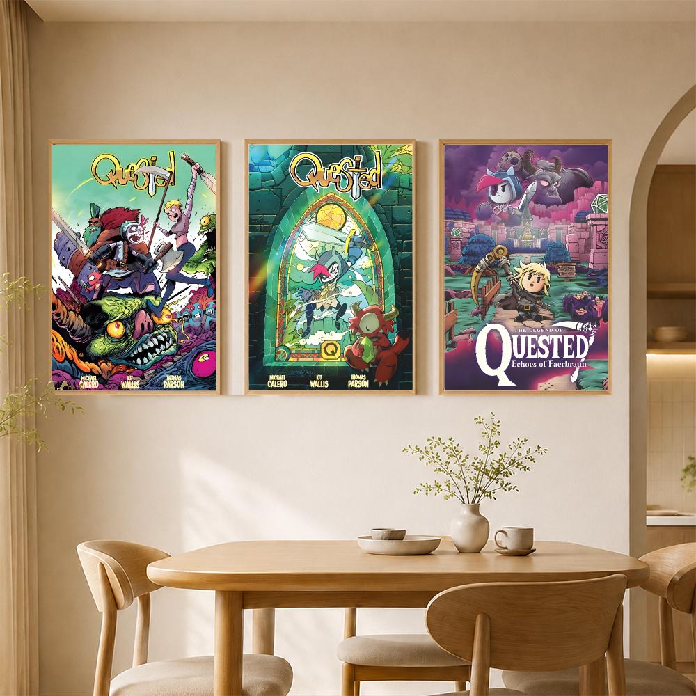 Постер Brand Quested: графичес – обзор и цена Office Quest