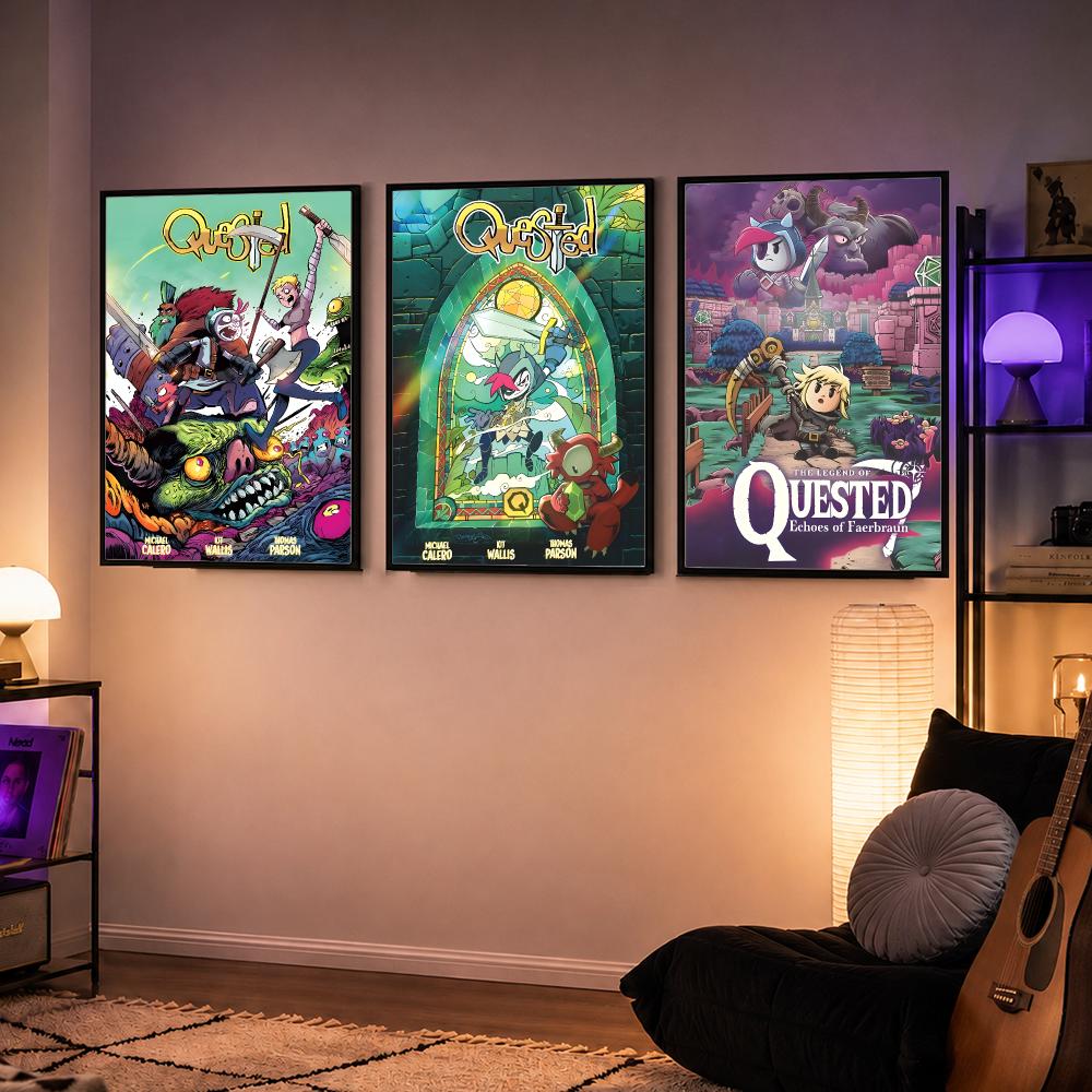Постер Brand Quested: графичес – обзор и цена Office Quest