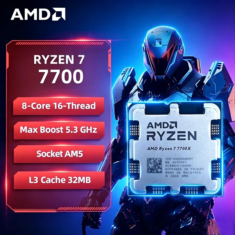 Процессор AMD Ryzen 7 7700 R7  – обзор и цена Amd Cpu Ryzen 7