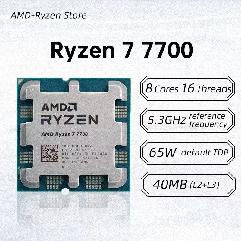 Процессор AMD Ryzen 7 7700 AM5 – обзор и цена Amd Cpu Ryzen 7