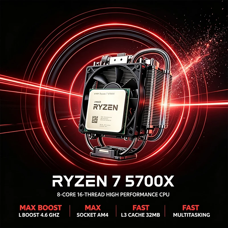 Процессор AMD Ryzen 7 5700X, 8 – обзор и цена Amd Cpu Ryzen 7