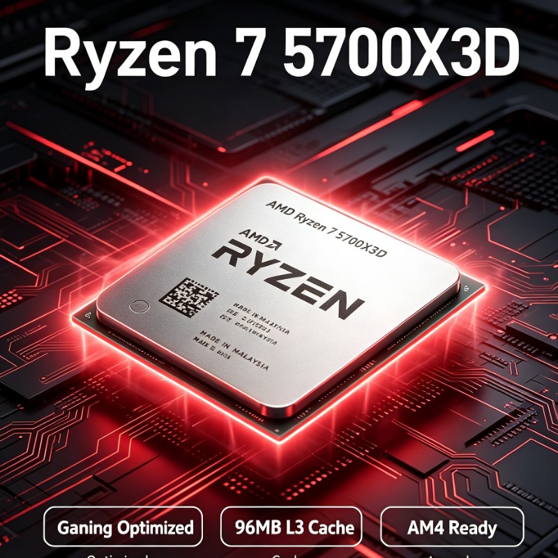 Процессор Ryzen 7 5700X3D Bulk – обзор и цена Amd Cpu Ryzen 7