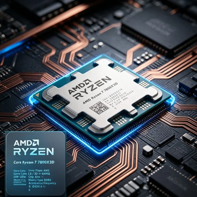 AMD Ryzen 7 7800X3D – процессо – обзор и цена Amd Cpu Ryzen 7
