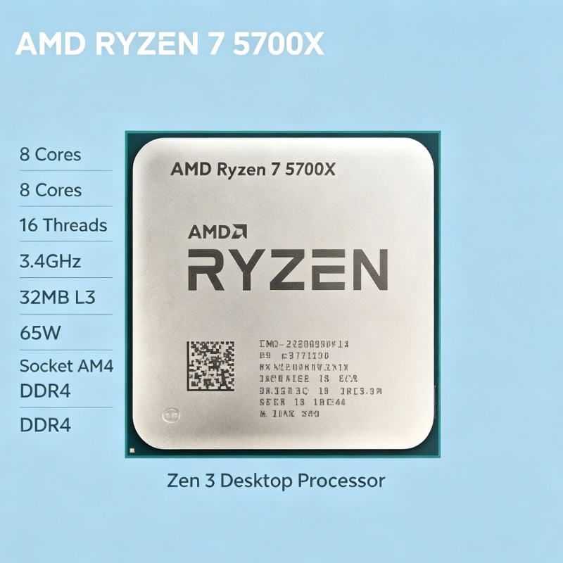 Процессор AMD Ryzen 7 5700X, 6 – обзор и цена Amd Cpu Ryzen 7